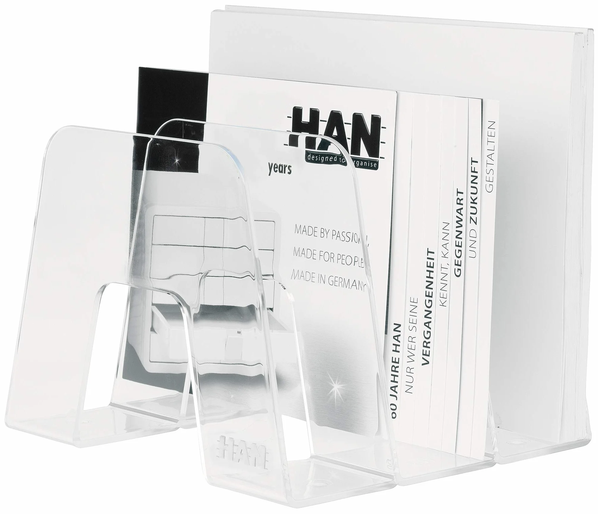 HAN 16200-23 Sorter Porte-Catalogue Cristal Transparent