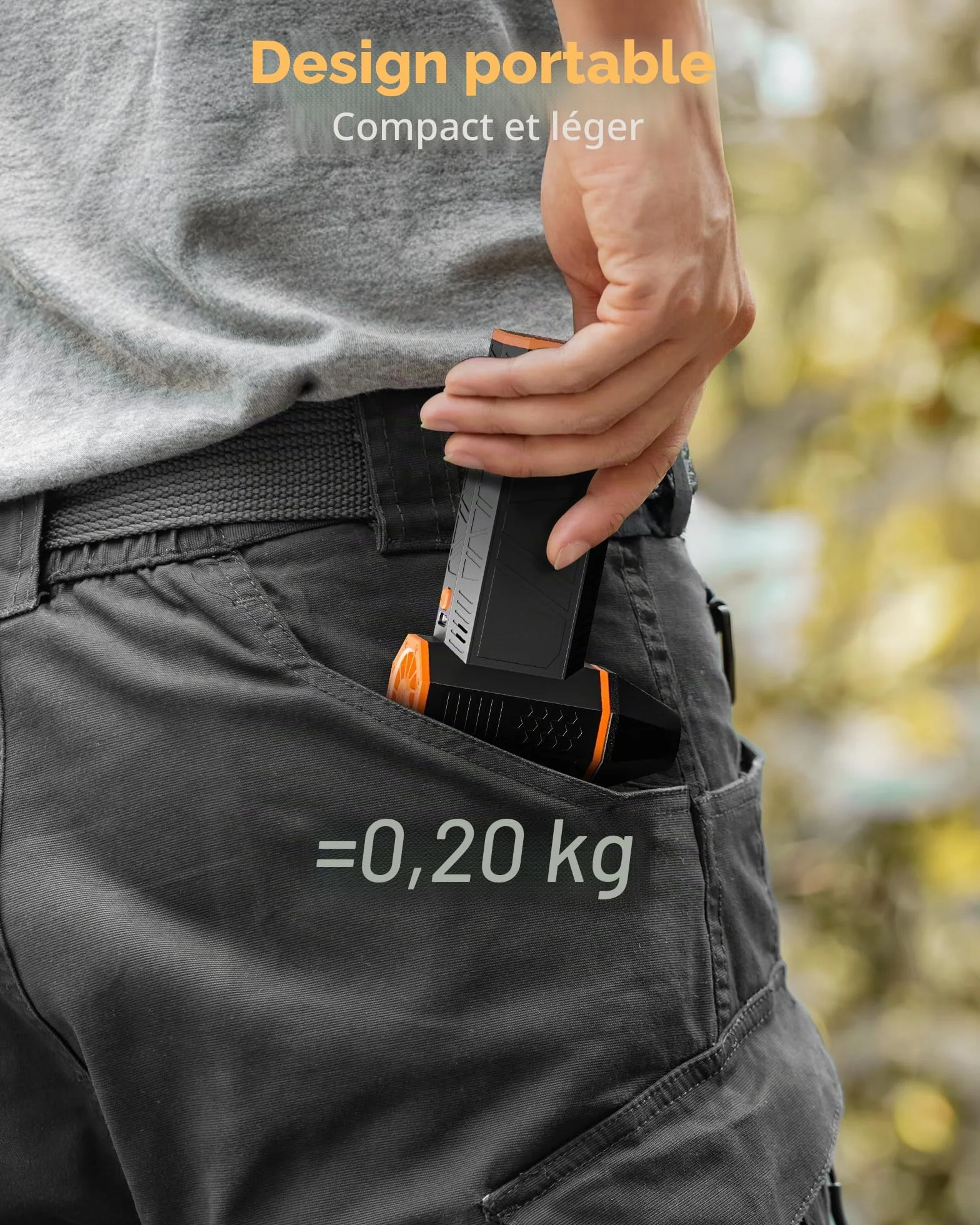 WOLFBOX MF50 Soufflette à Air Comprimé 110 000 tr/min 3 Vitesses Réglables Dépoussiéreur Haute Puissance