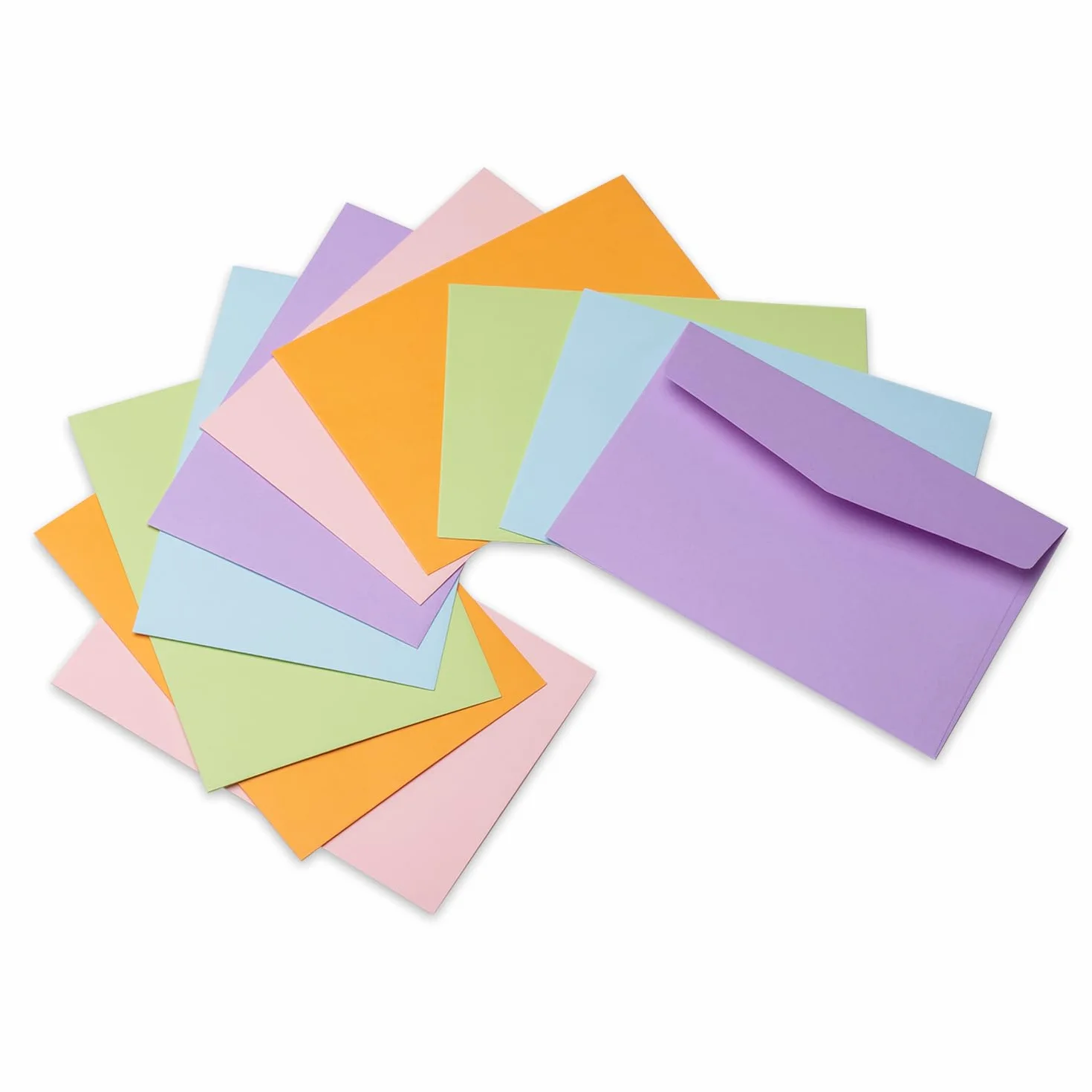 Enveloppes C6 Multicolores 40 Pièces 16 x 11 cm pour Mariage