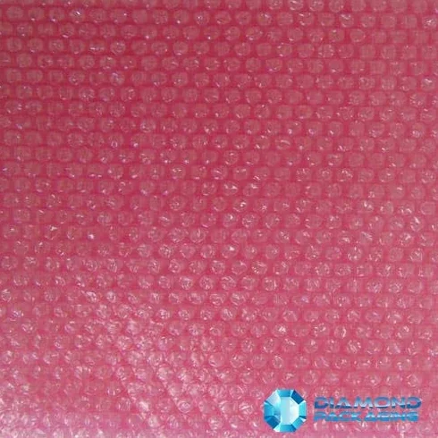 Papier bulle antistatique rose 300 mm x 50 m – Emballage diamant protection physique