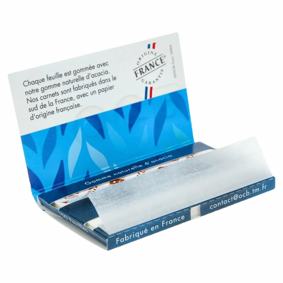 Cartine Rouler OCB X-Pert Corte Doppie Blu 25 Libretti