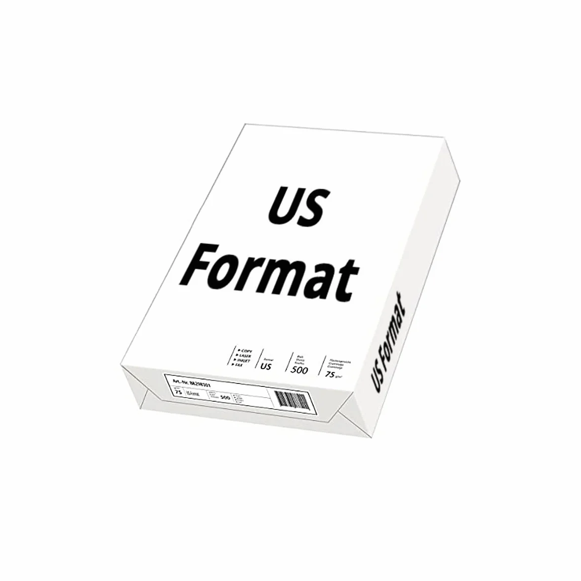 Inacopia Papier d'impression US Lettre 75 g/m² 216 x 279 mm Blanc 500 feuilles