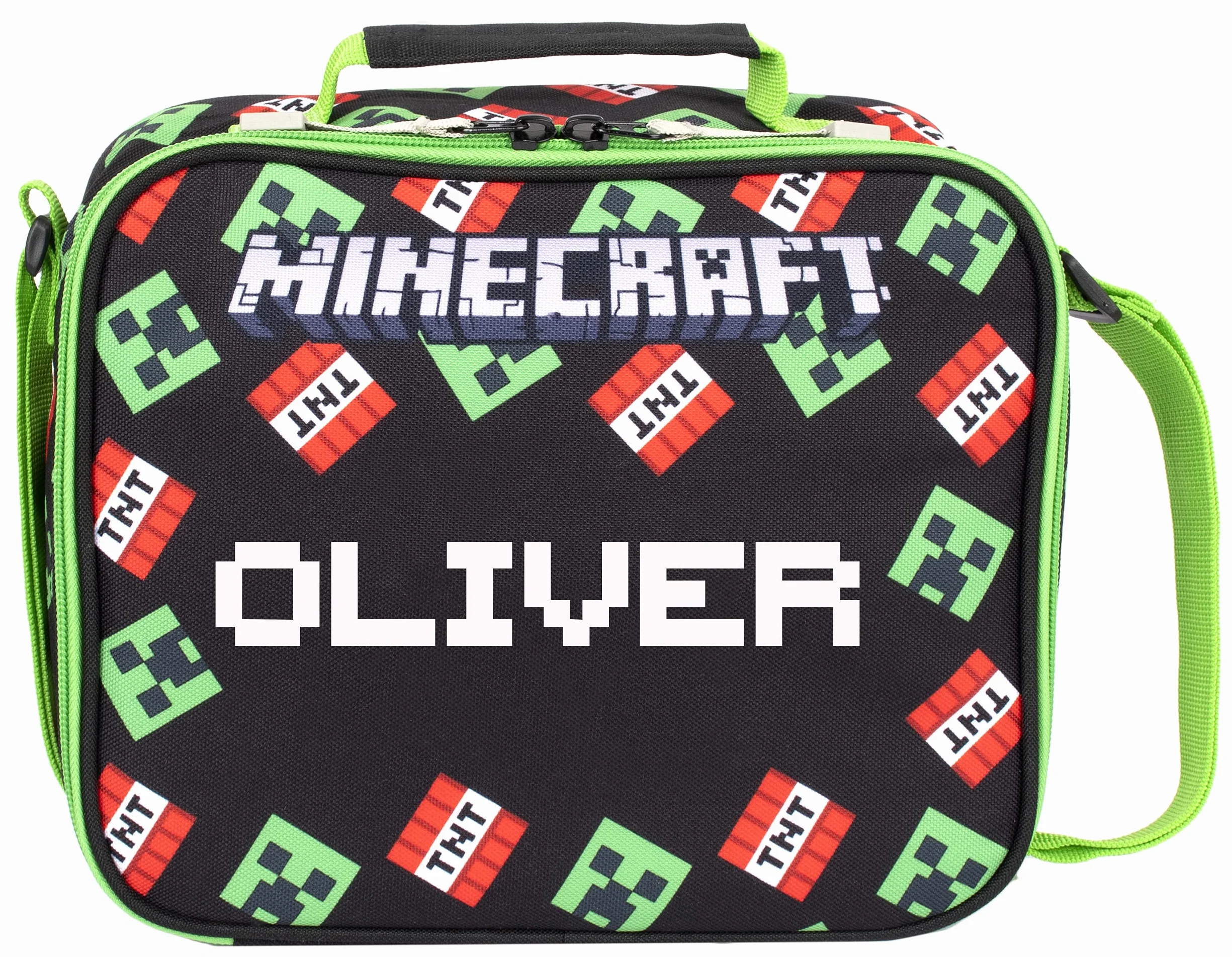 Minecraft Sac à Déjeuner Isotherme Enfants Double Compartiment Portatif Fringoo
