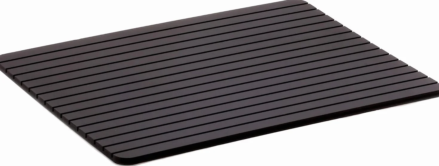 EEUROPEL Plateau Distribution 15 Compartiments PVC Mousse Noir 60 Étiquettes 95x60mm 290x390x8mm
