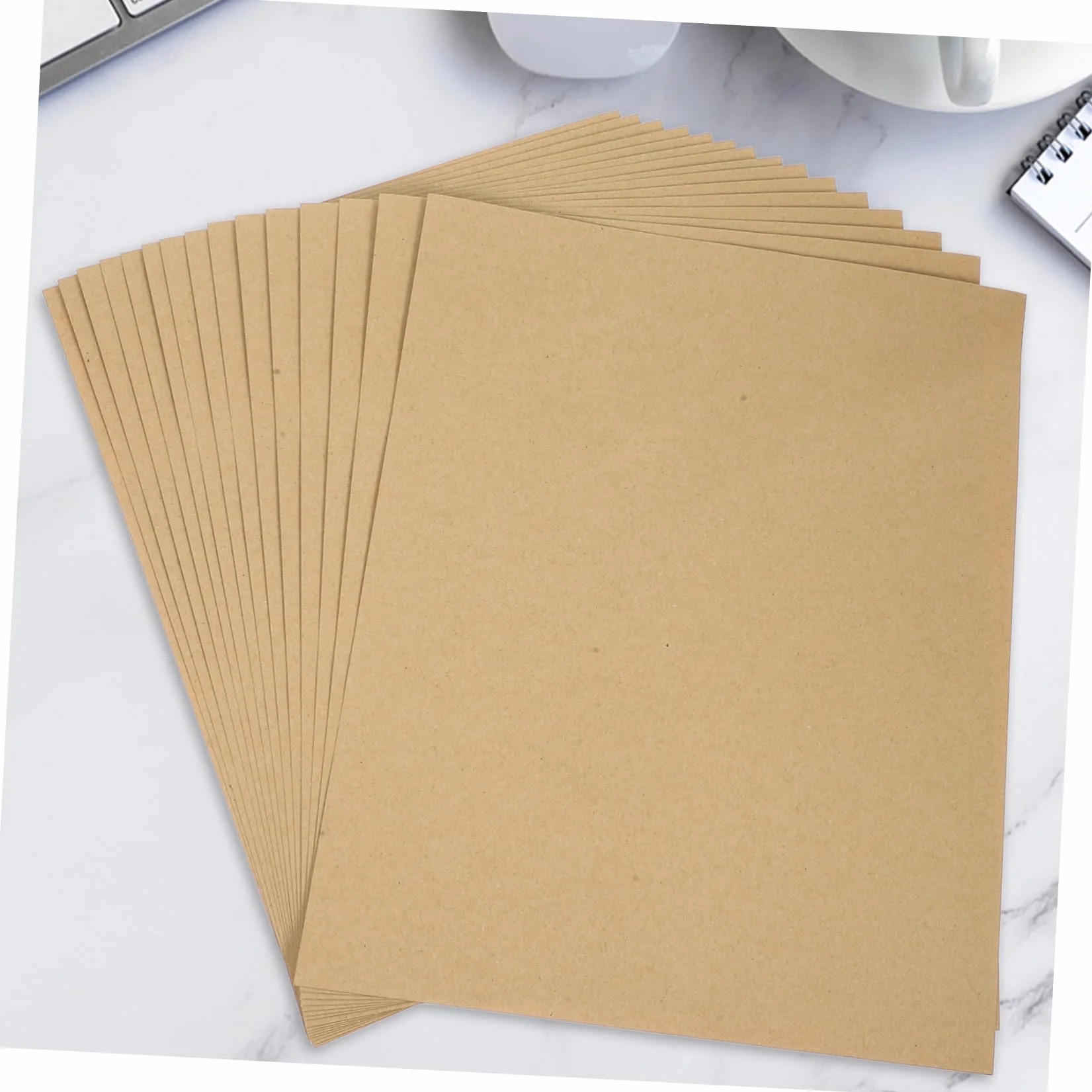 Feuilles Décriture pour Aveugles 15 Pièces Papier Cartonné 30 cm Kaki