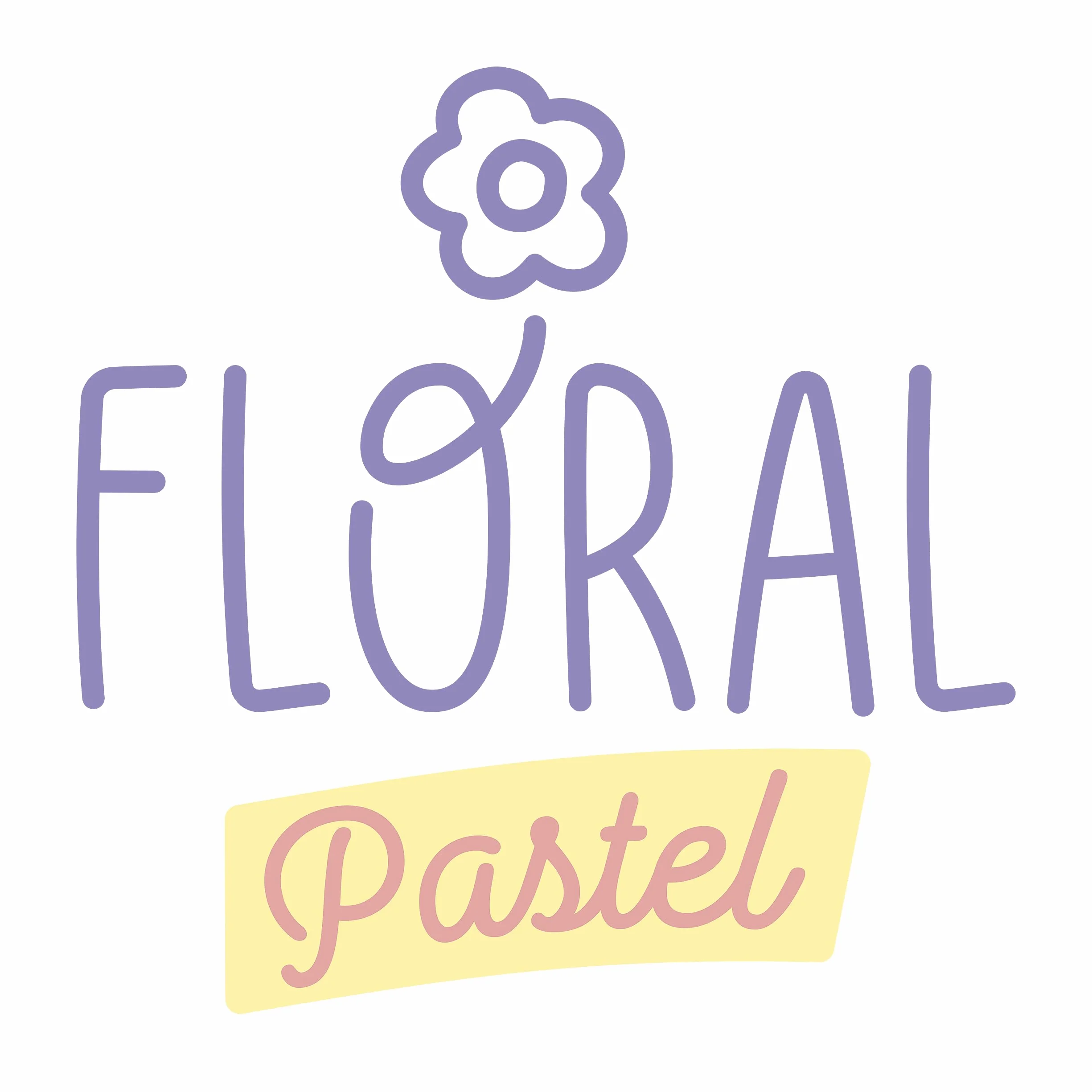 Cahier Spirales A5 Petits Carreaux 120 Pages Oxford Floral Pastel Lot de 2