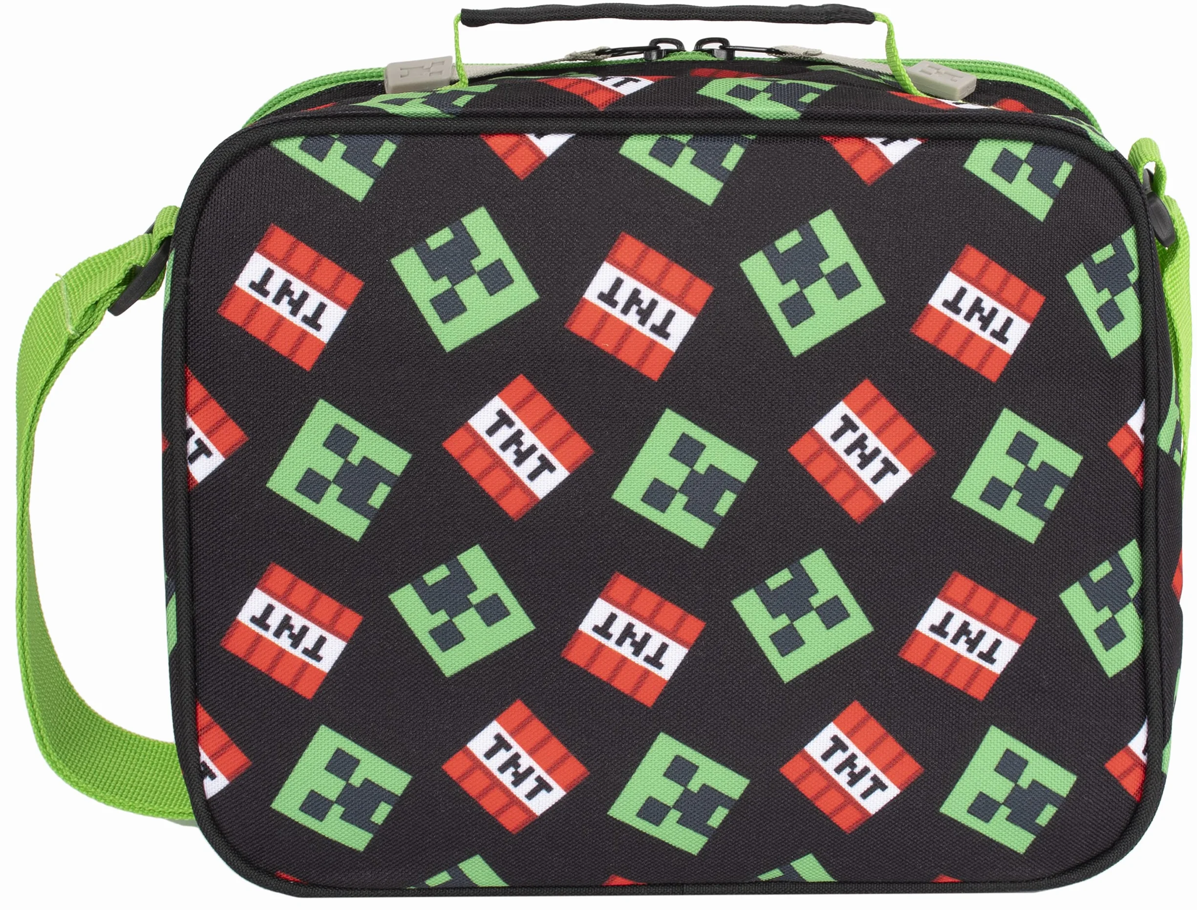 Minecraft Sac à Déjeuner Isotherme Enfants Double Compartiment Portatif Fringoo