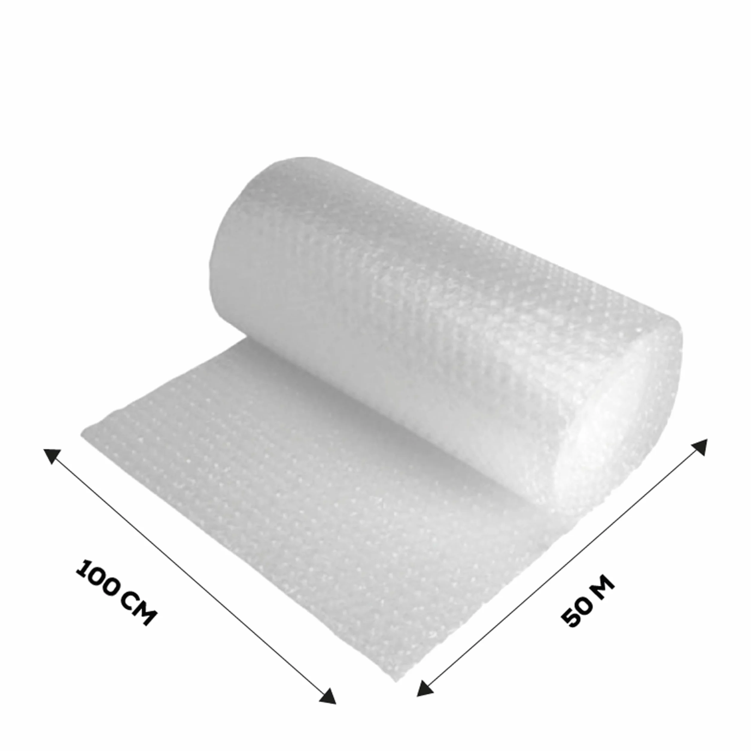 Jeco film papier bulles Aircap 100cm x 50m tri-couche recyclable