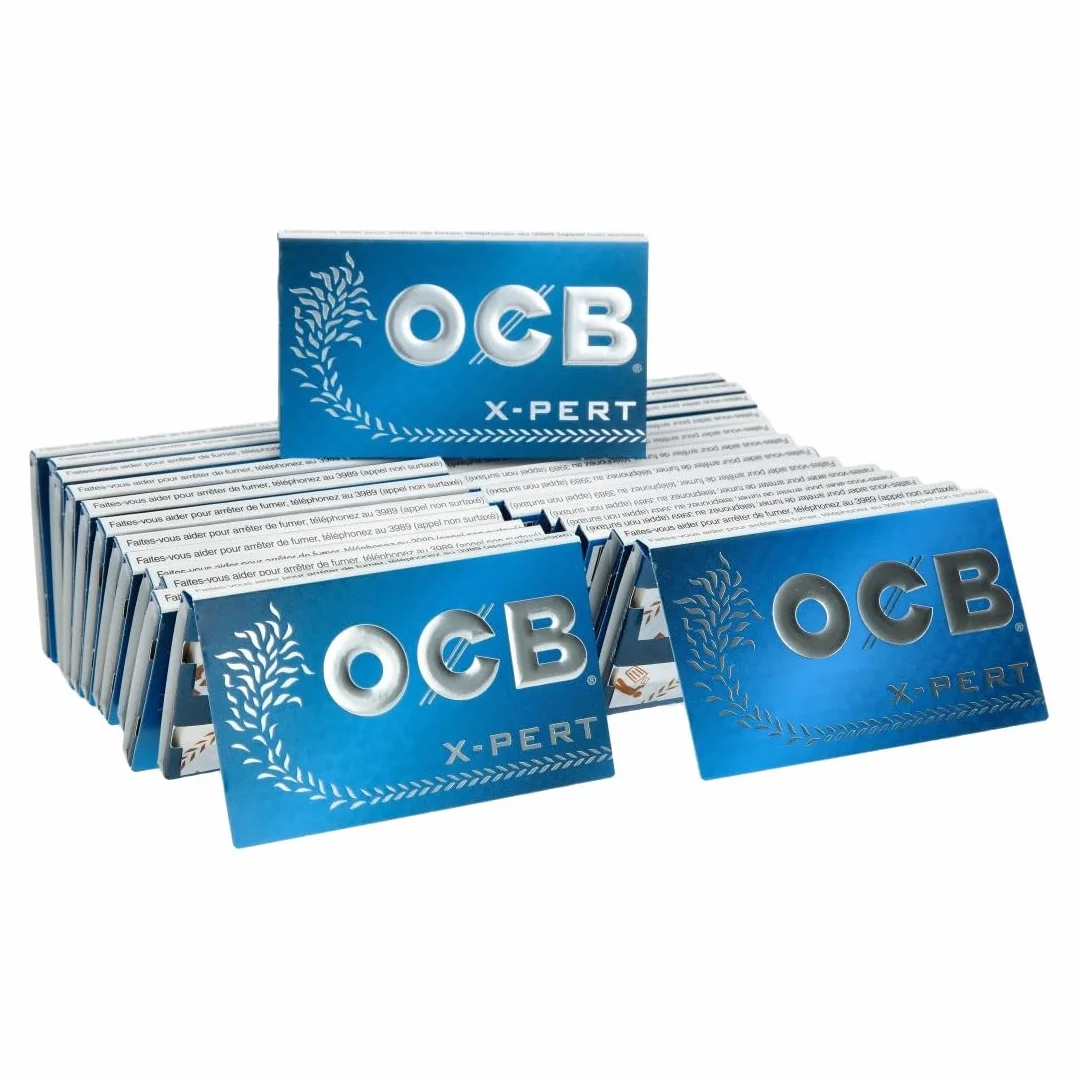 Cartine Rouler OCB X-Pert Corte Doppie Blu 25 Libretti