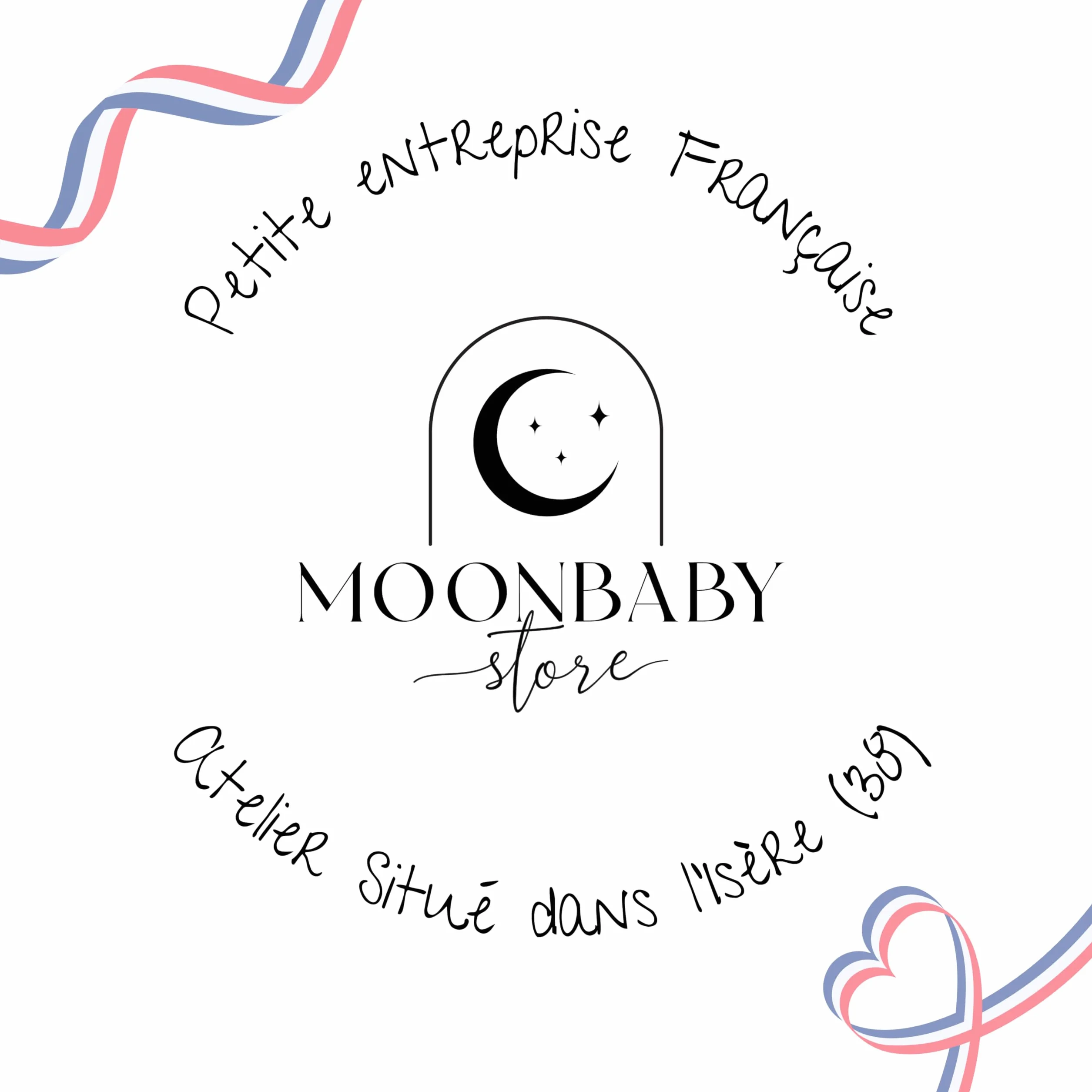 Moonbaby Surprise Bébé Arrive bientôt petits pieds, carte en bois annonce grossesse avec pochette