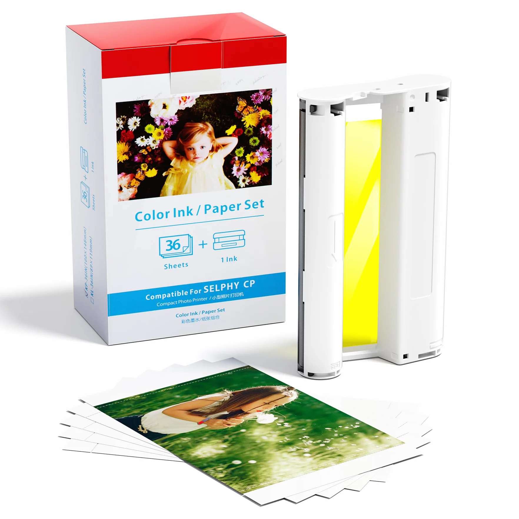 Canon Selphy Papier Photo 10x15 Rechange CP1500 CP1300 CP1200 CP910 CP1000 KP-36IN 3115B001 A6 100x148mm