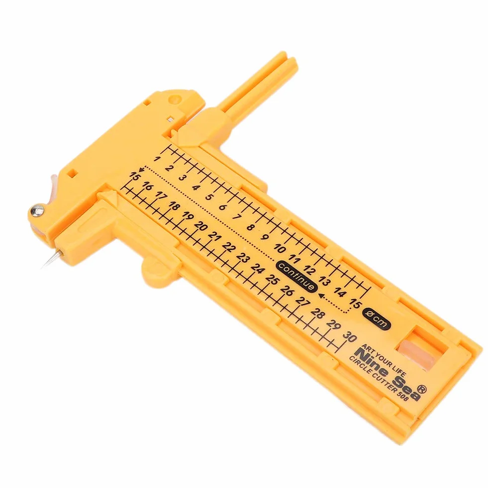 Compas Réglable Cercle Cutter PVC Plastique 10-300mm Outil De Coupe