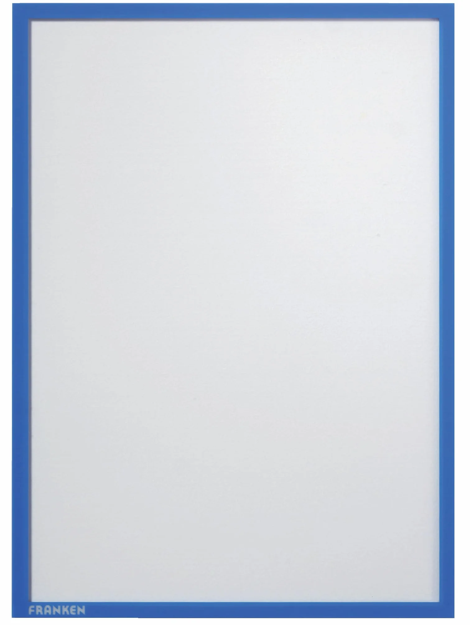 FRANKEN Frame It X-tra!Line ITSA4M/5 Lot de 5 porte-documents magnétiques Bleu A4