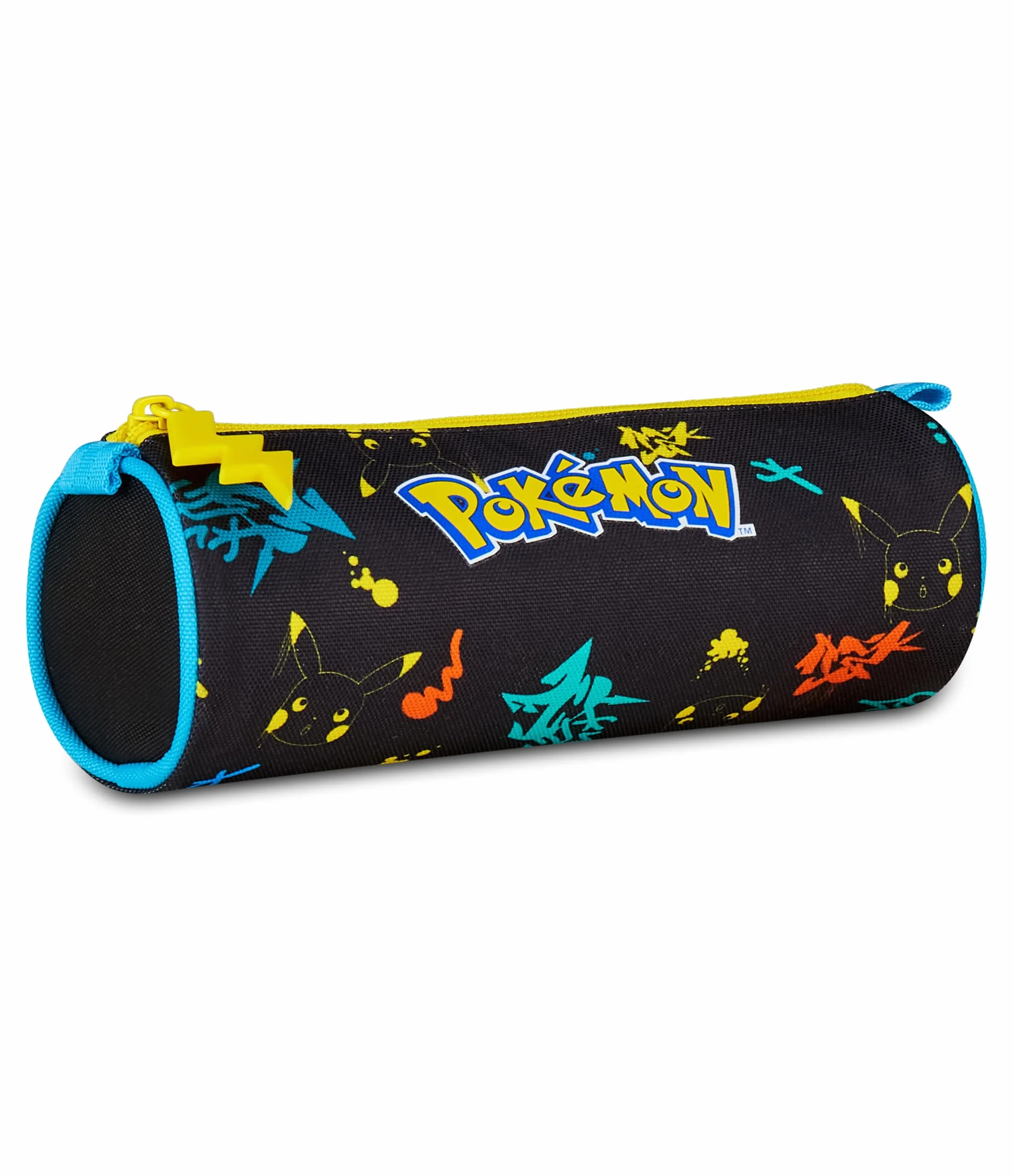Seven Pokémon Trousse Ovale Porte-Stylo Tombolotto Noir Enfant