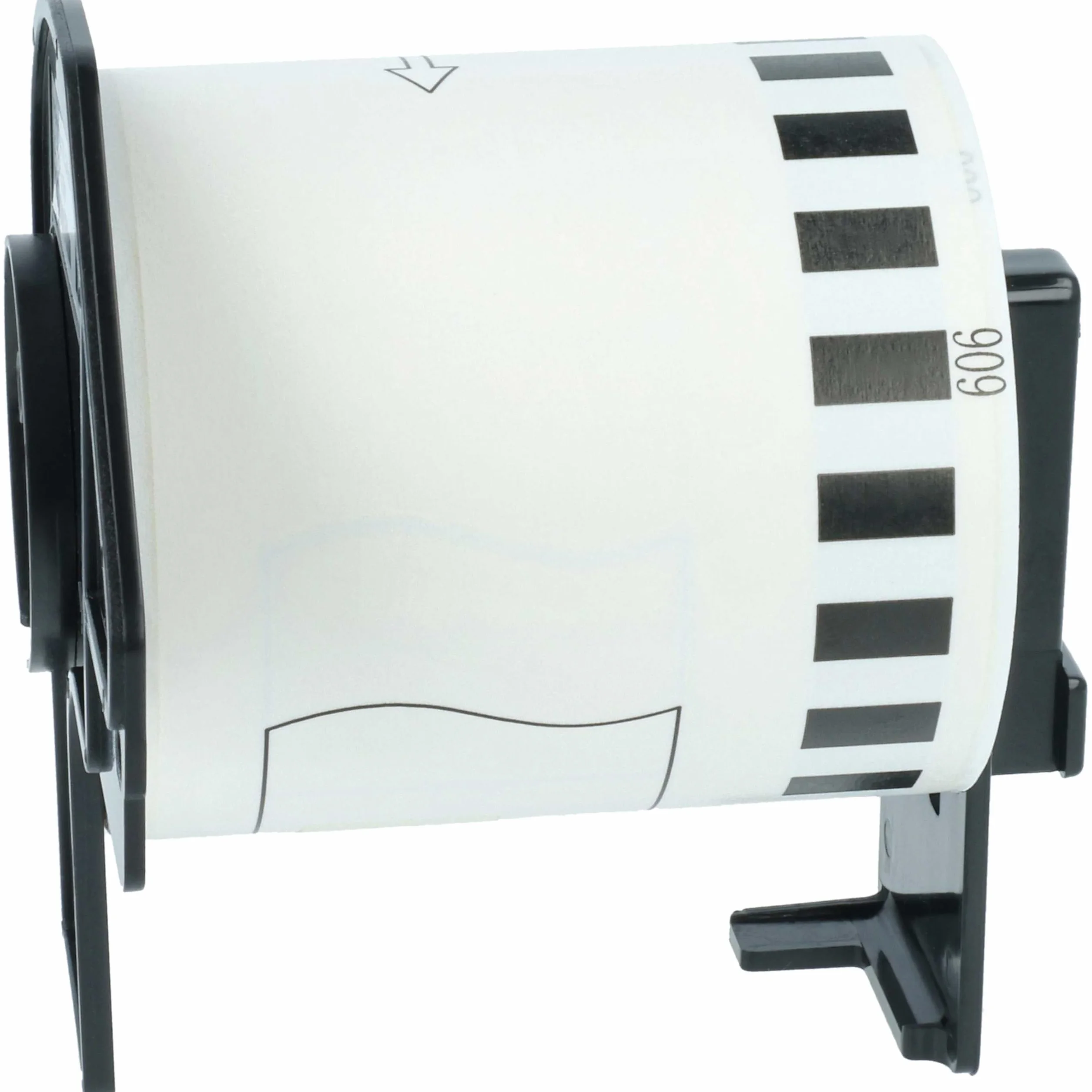 vhbw Rouleau d'étiquettes 62mm x 15,24m remplacement Brother DK-22606 pour étiqueteuse