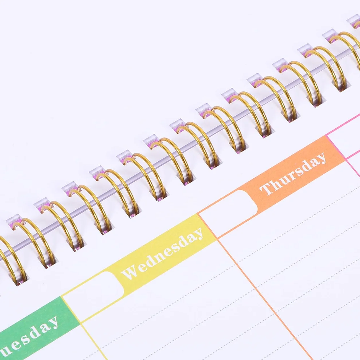 Planificateur Semainier Non Daté Détachable 12.20x30.50cm Bloc-Notes Organiseur Hebdomadaire Maison Bureau