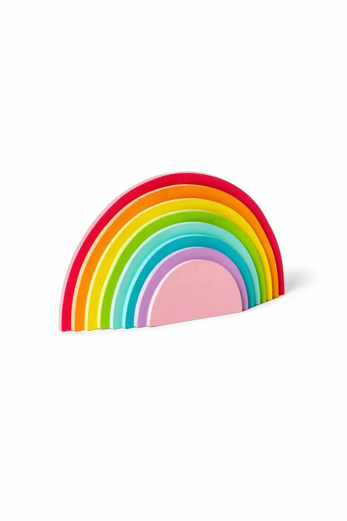 Legami Bloc-notes autocollant Rainbow Thoughts 12 x 6 cm 152 feuilles 8 couleurs