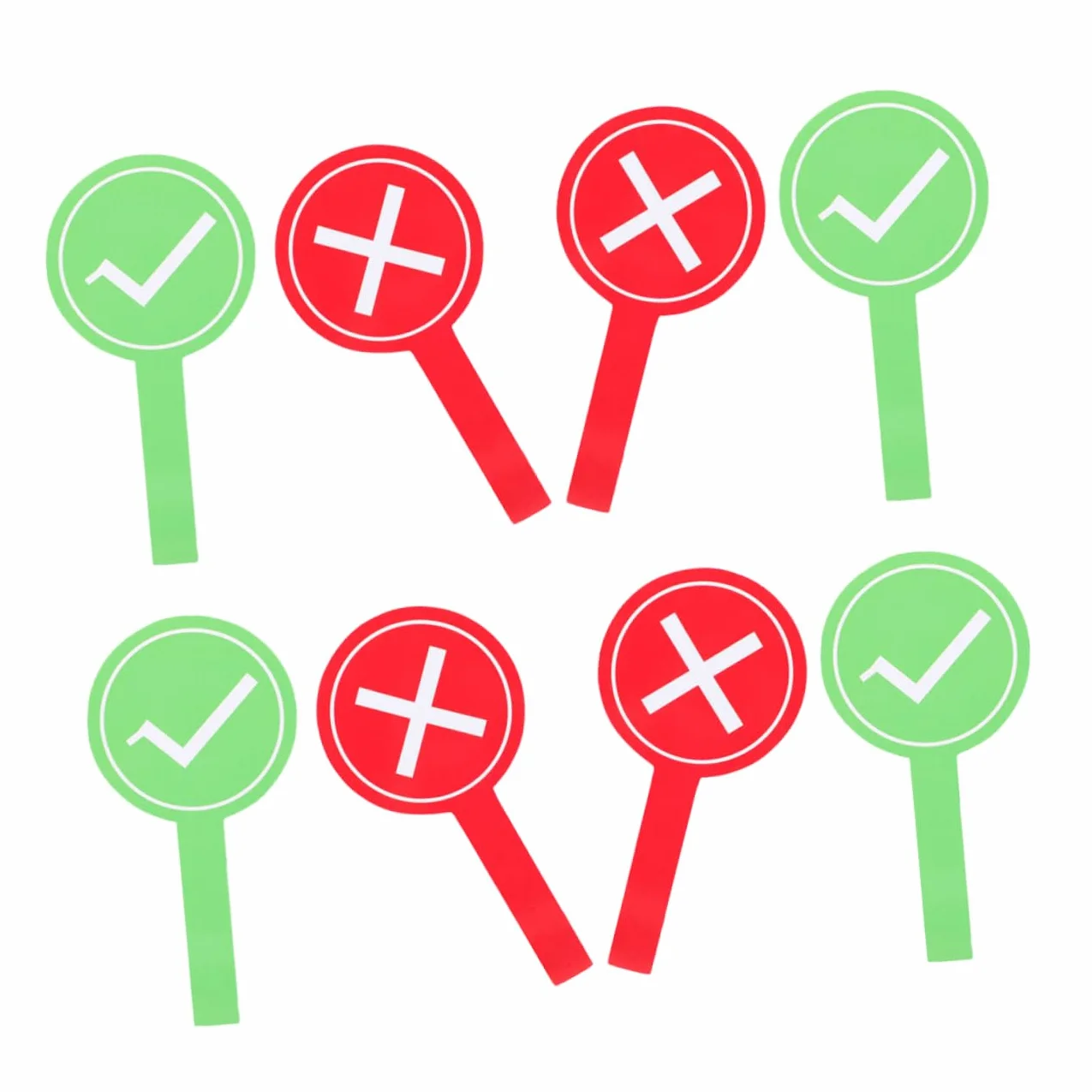 UPKOCH Pagaies Réutilisables 8pcs en Mousse pour Activités en Classe et Jeux Familiaux