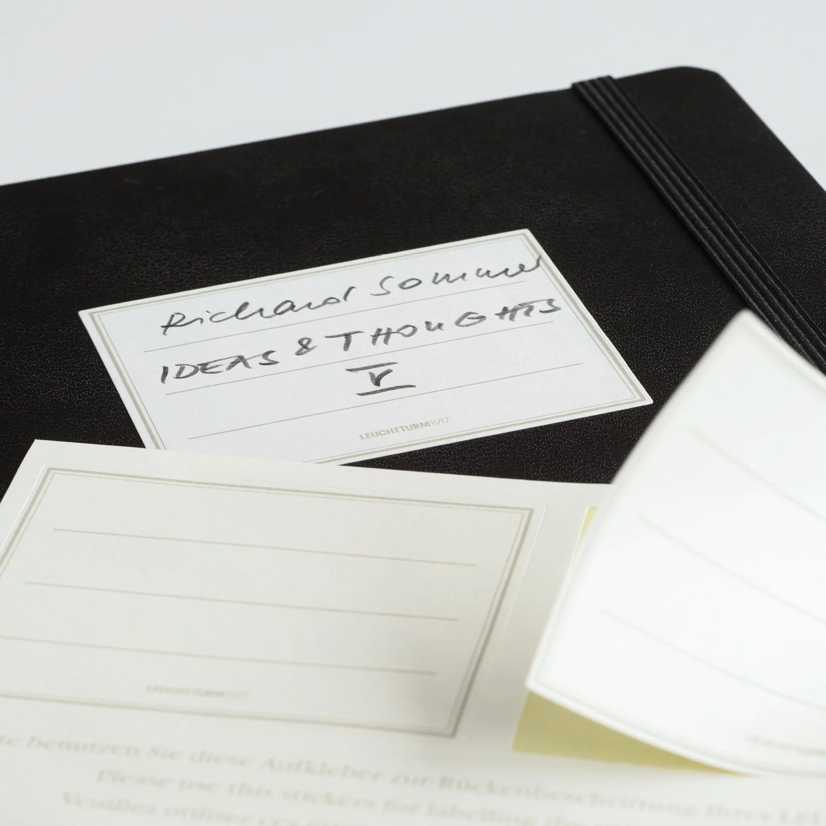 Leuchtturm1917 Carnet Medium A5 249 pages numérotées Bleu marine