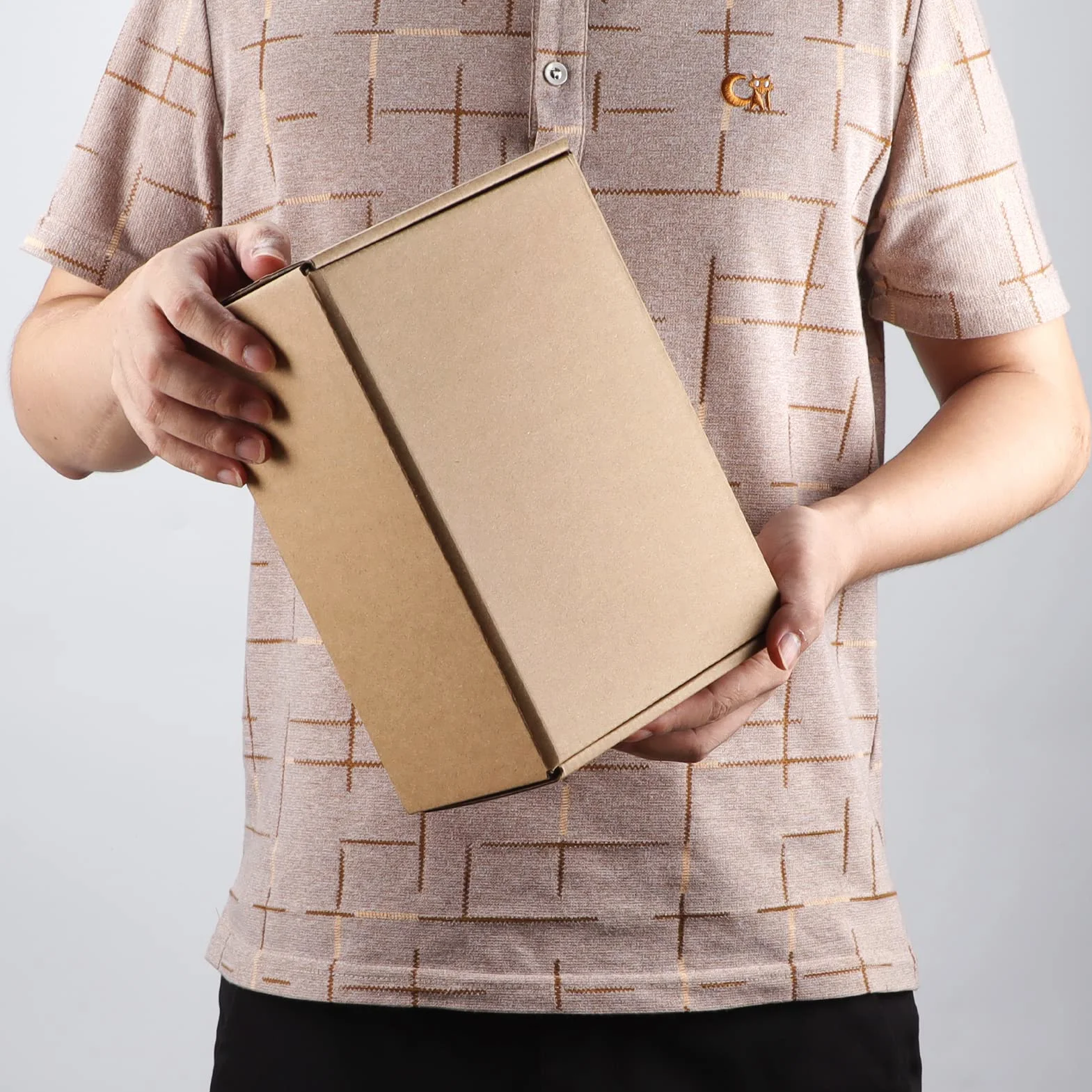 Cartons Emballage Lot de 25 22.9x15.3x10.2 cm Petites Boîtes d'Expédition Marron