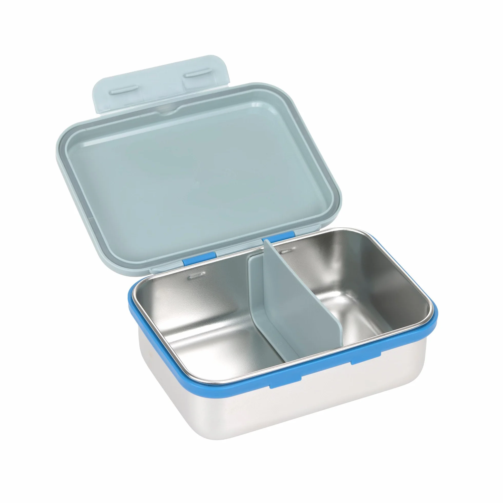 LÄSSIG Lunchbox acier inoxydable Sunny Explorer vert bleu
