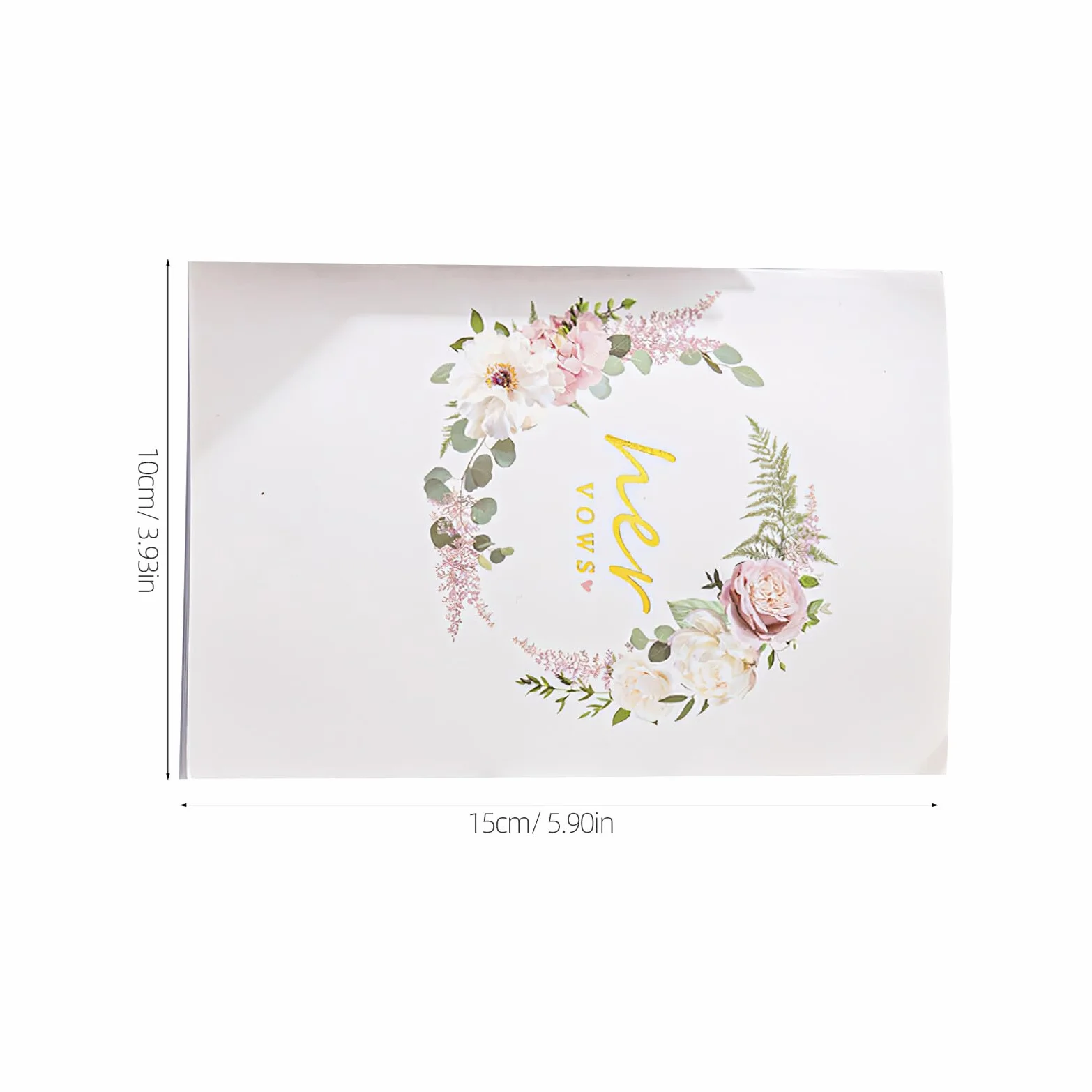 Livres de Vœux Mariage Lot de 2 Carnets Papier pour Couples et Invités