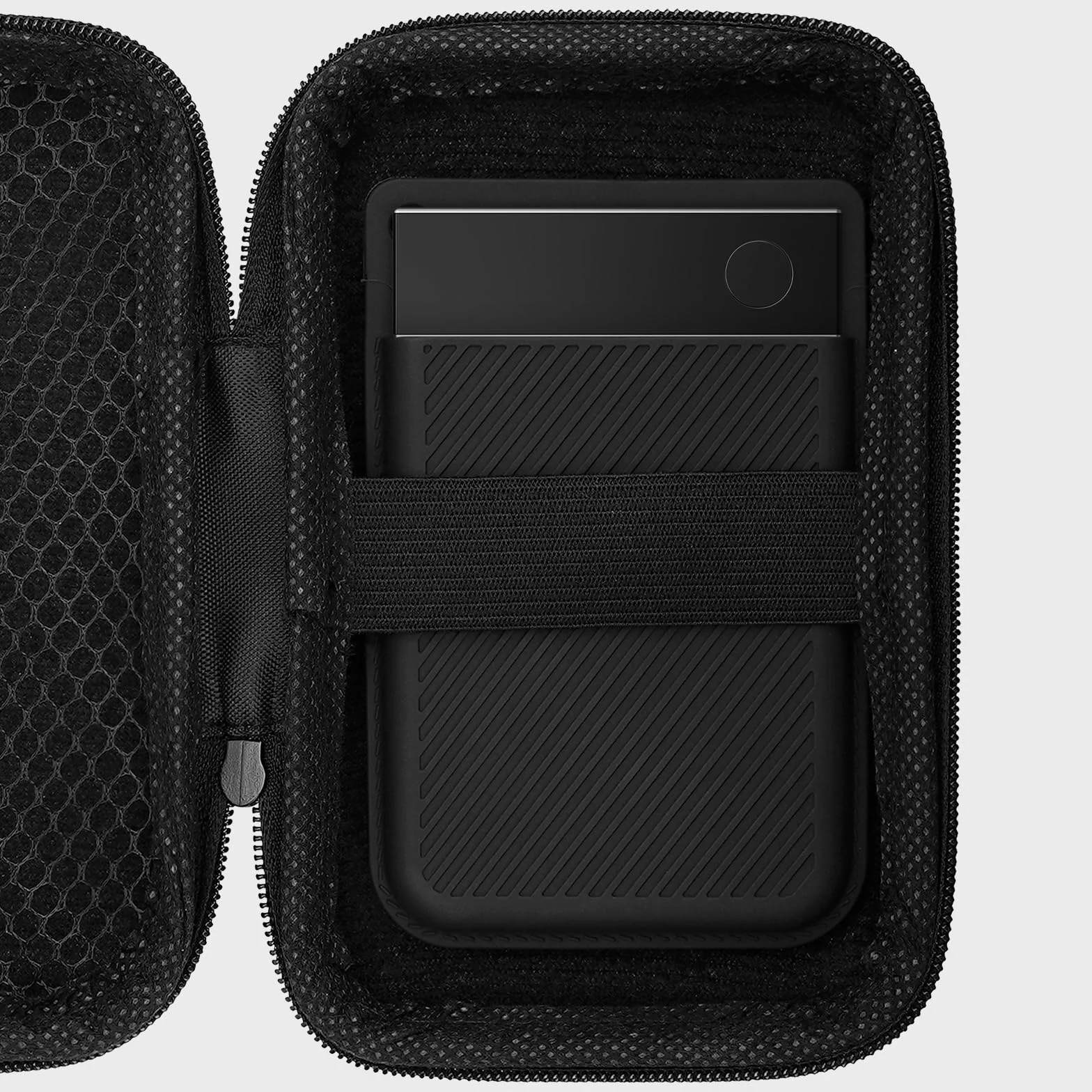 Geekria Étui de Voyage Rigide pour Note AI & Note Pro, Protection Silicone et Rangement Câble, Noir