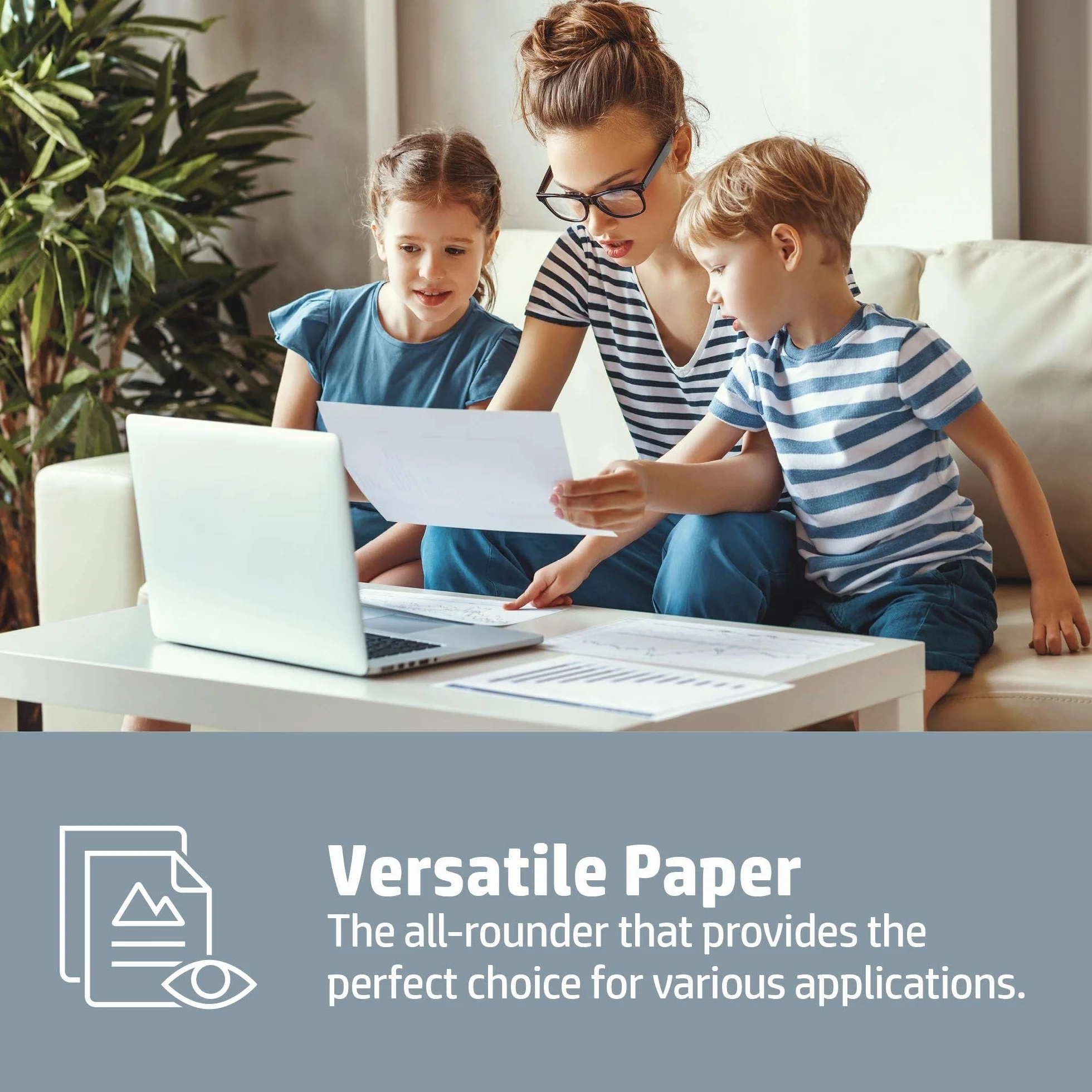 HP Papier Multifonction Blanc A4 80 g/m² Carton 2500 Feuilles