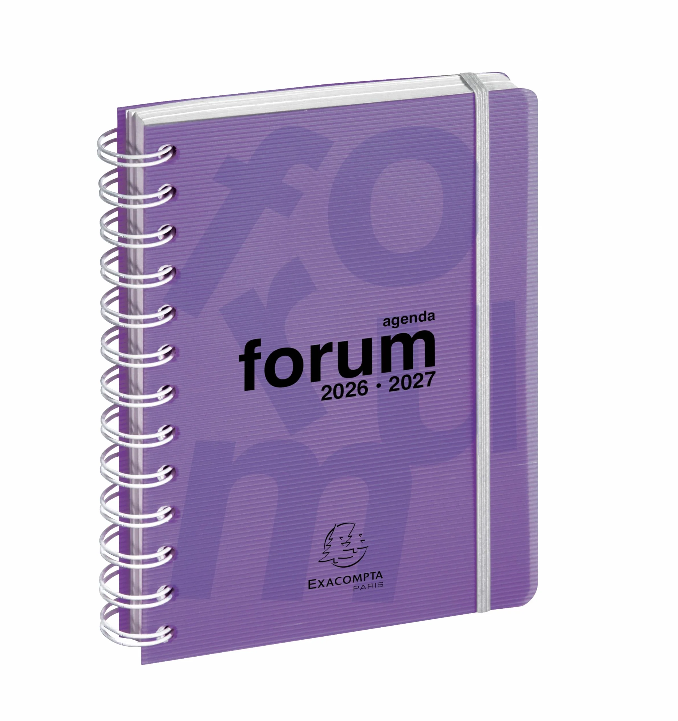 Exacompta Agenda Forum Linicolor 12 x 17 cm Journalier Août 2026 à juillet 2027