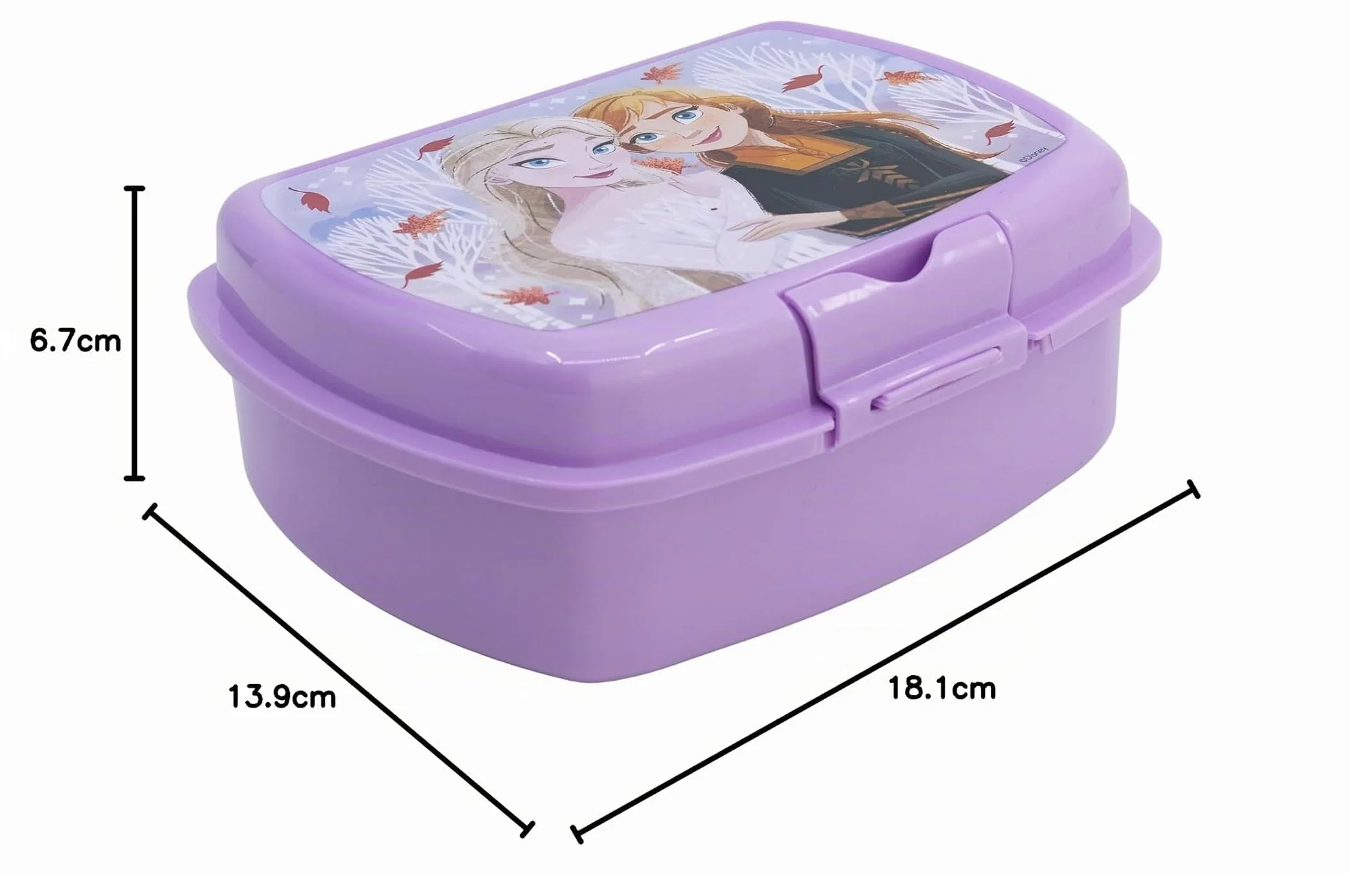 La Reine Des Neiges STOR Boîte à Sandwich Enfant 1686ml Sans BPA Boîte Repas Résistante