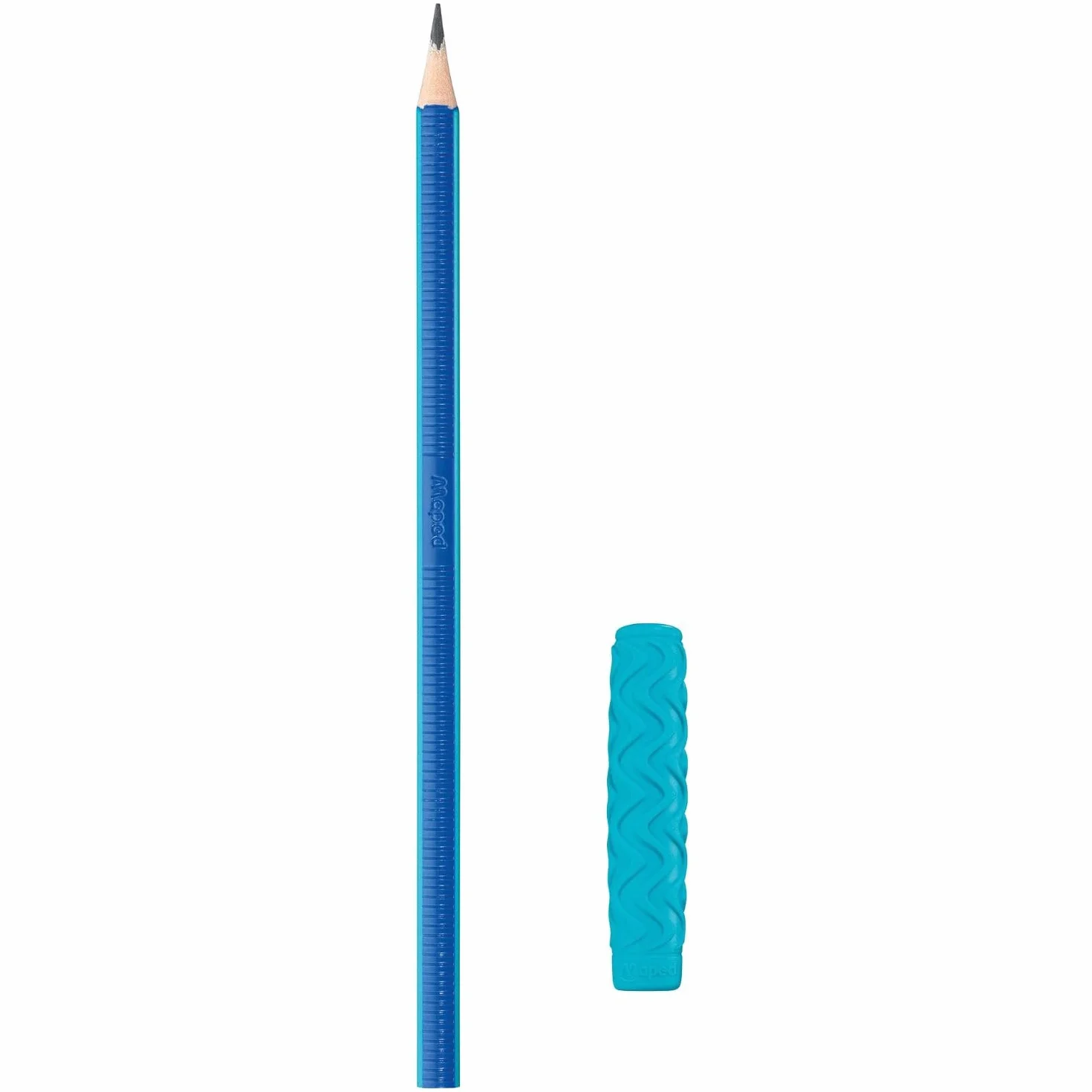 Maped Kidy Learn Concentration Set 4 pièces Règle Tailles-crayons Gomme Graphite embout relaxant
