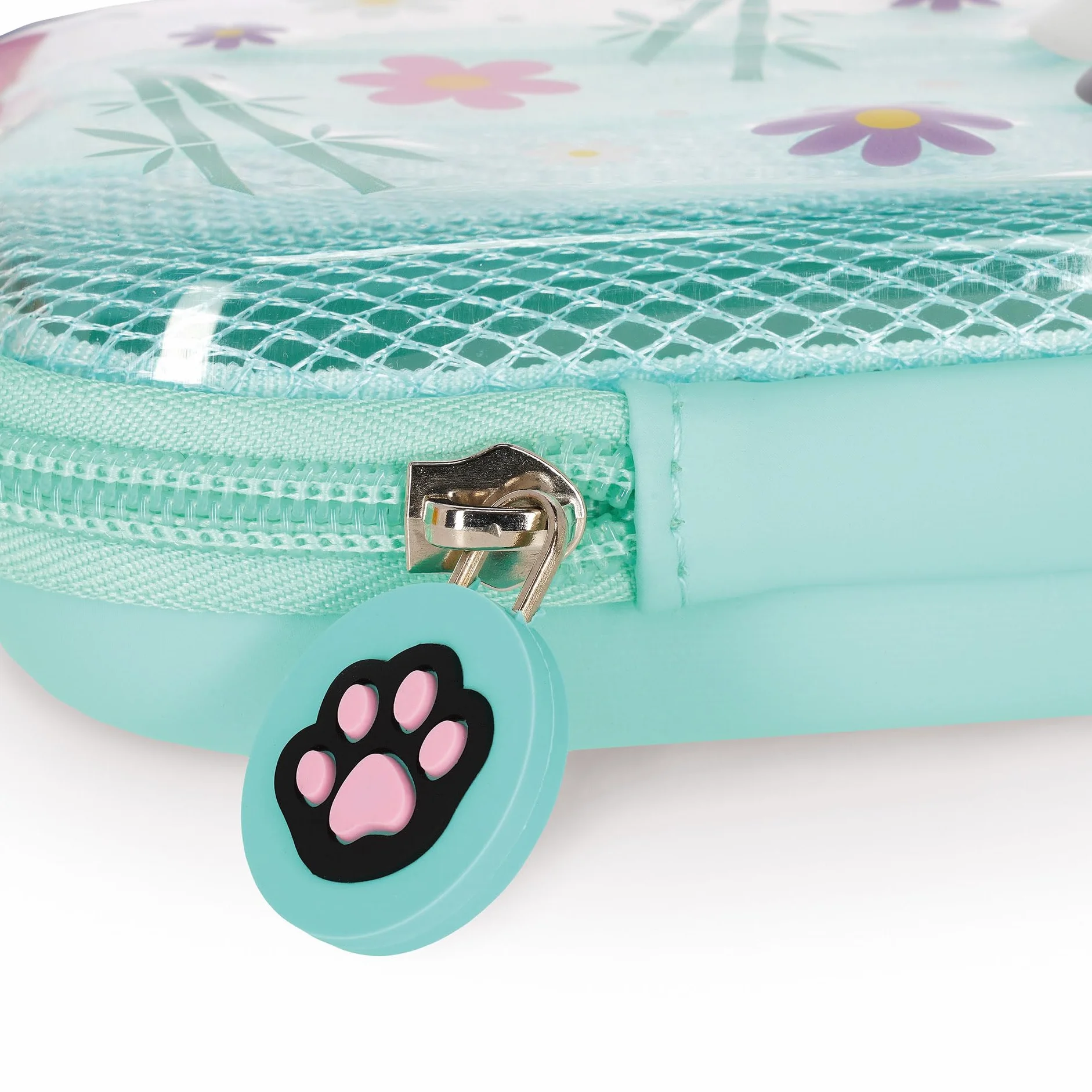 Legami Trousse Wonderwow 2 Compartiments Porte-Stylo intérieur Tissu Maille Fermeture Glissière 23 x 11 x 5 cm
