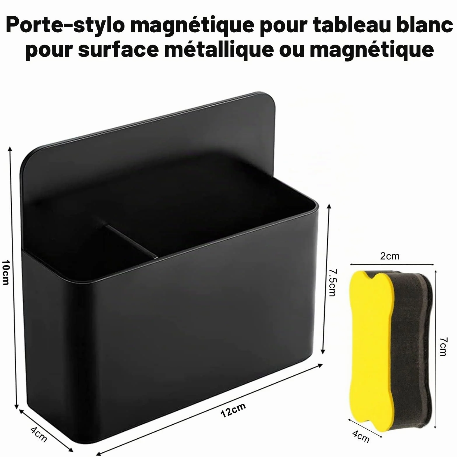 Porte-stylo magnétique Support de marqueur Organisateur de réfrigérateur Tableau blanc