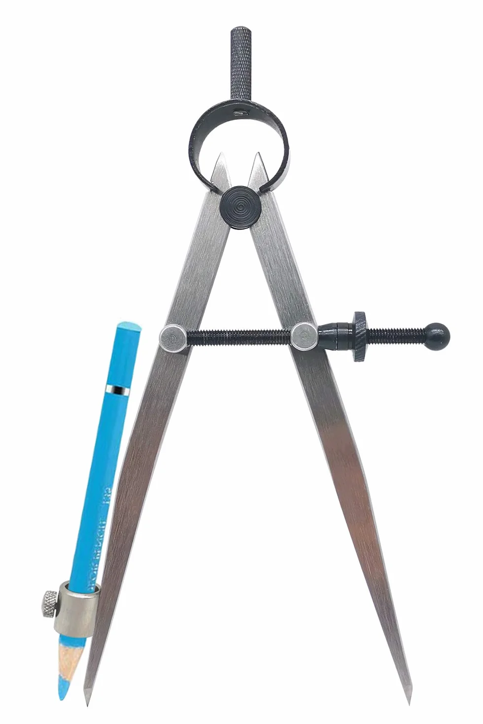 Compas professionnel précision 15,2 cm porte-crayon séparateur étrier boussole aile
