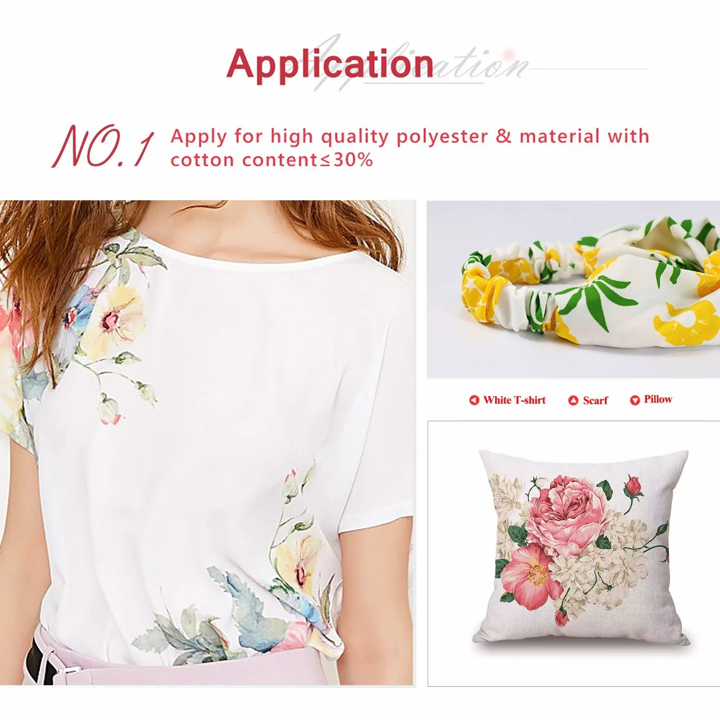 A-SUB Papier de sublimation 120 g/m² 3,5x9'' 89x229 mm 1000 feuilles compatible Epson Sawgrass Ricoh Brother