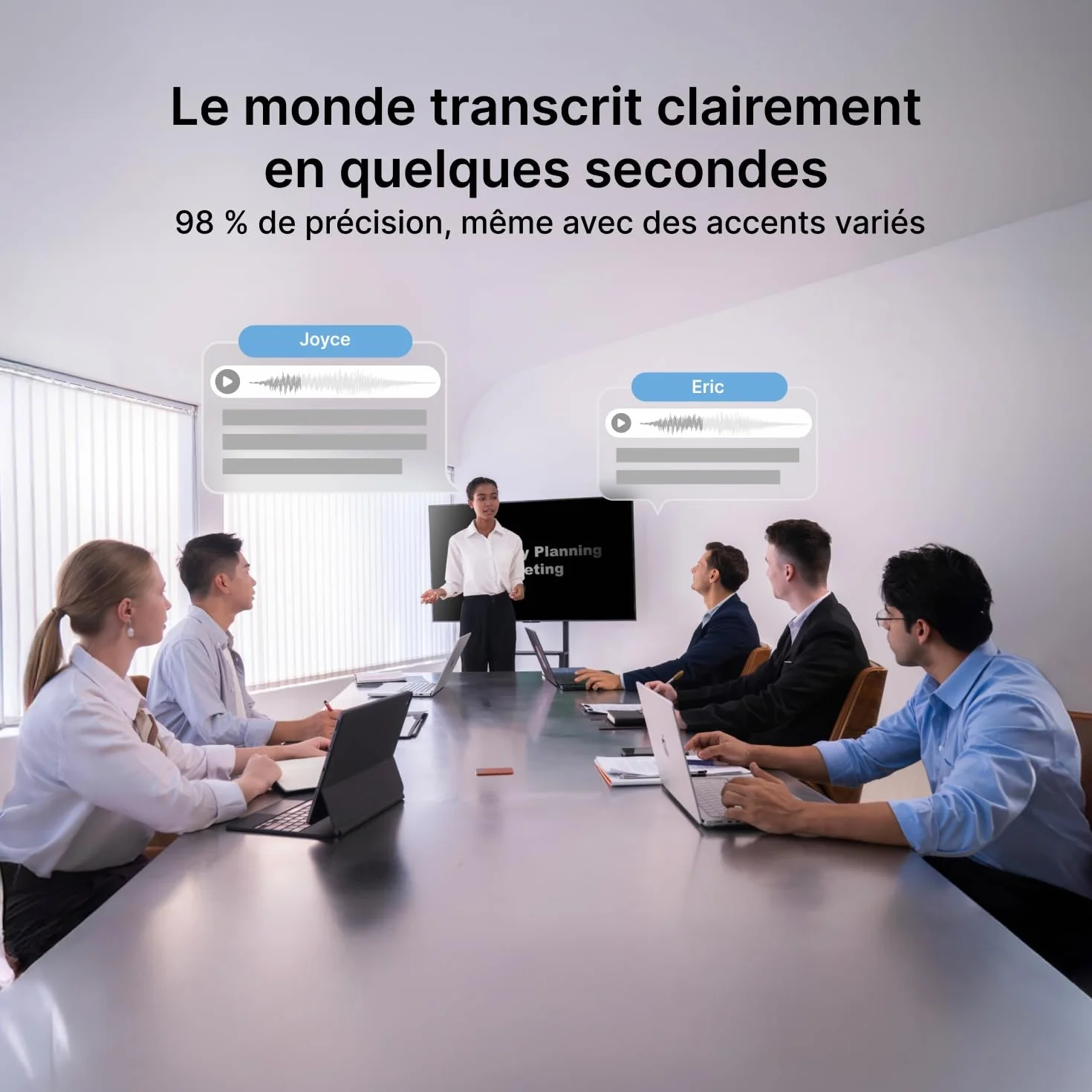 Comulytic Note Pro Enregistreur Vocal IA numérique Transcription résumé illimités dictaphone contrôle Application étui 113 Langues Noir