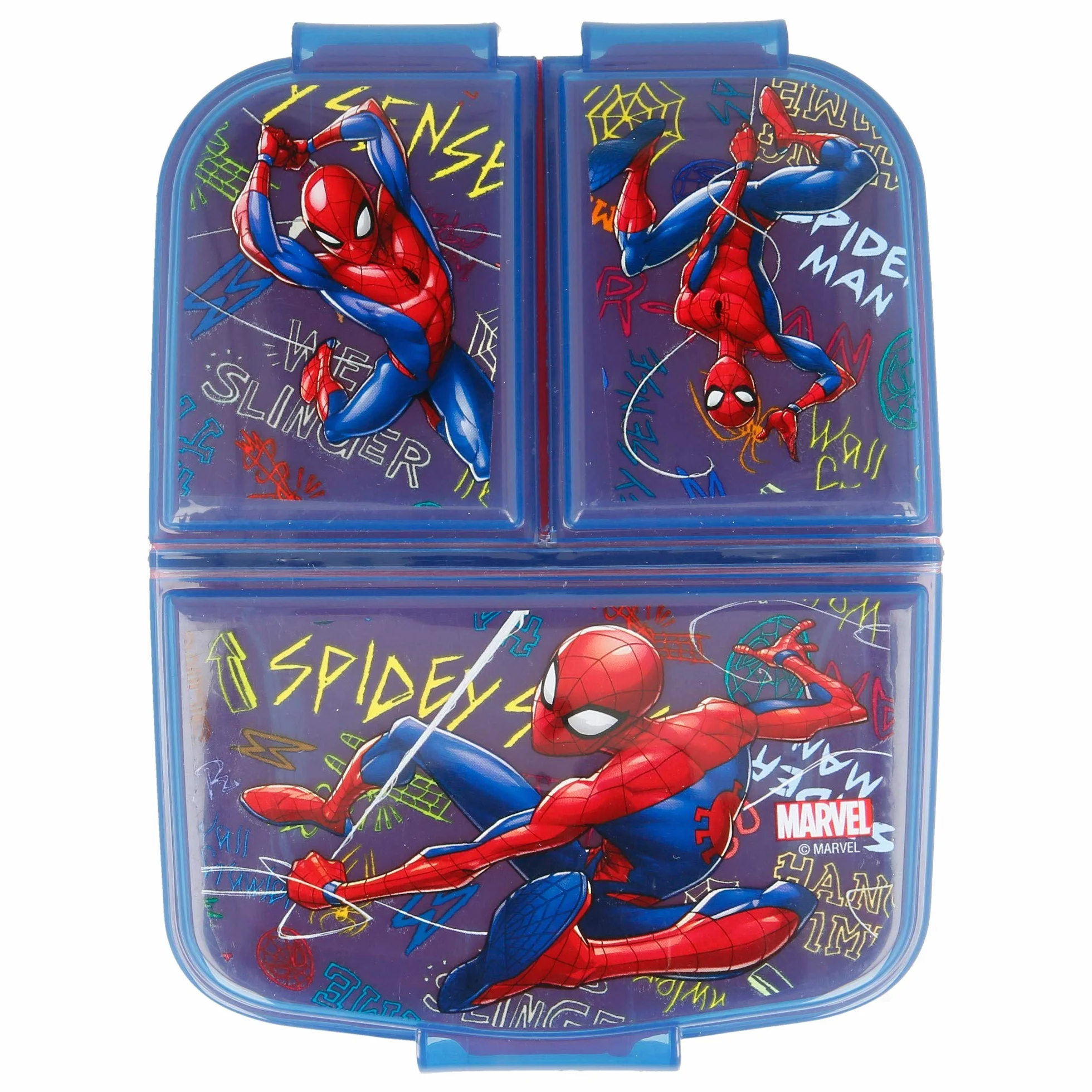 Stor Spiderman (Marvel) Boîte À Déjeuner 3 Compartiments Enfants
