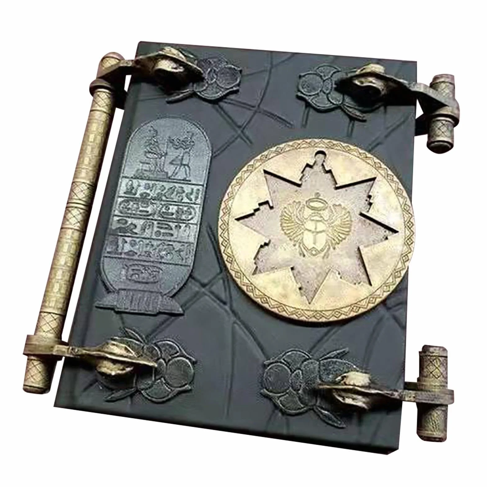 Réplique du Livre des Morts Égyptien, Accessoires de Maman, Décoration en Résine Faite à la Main