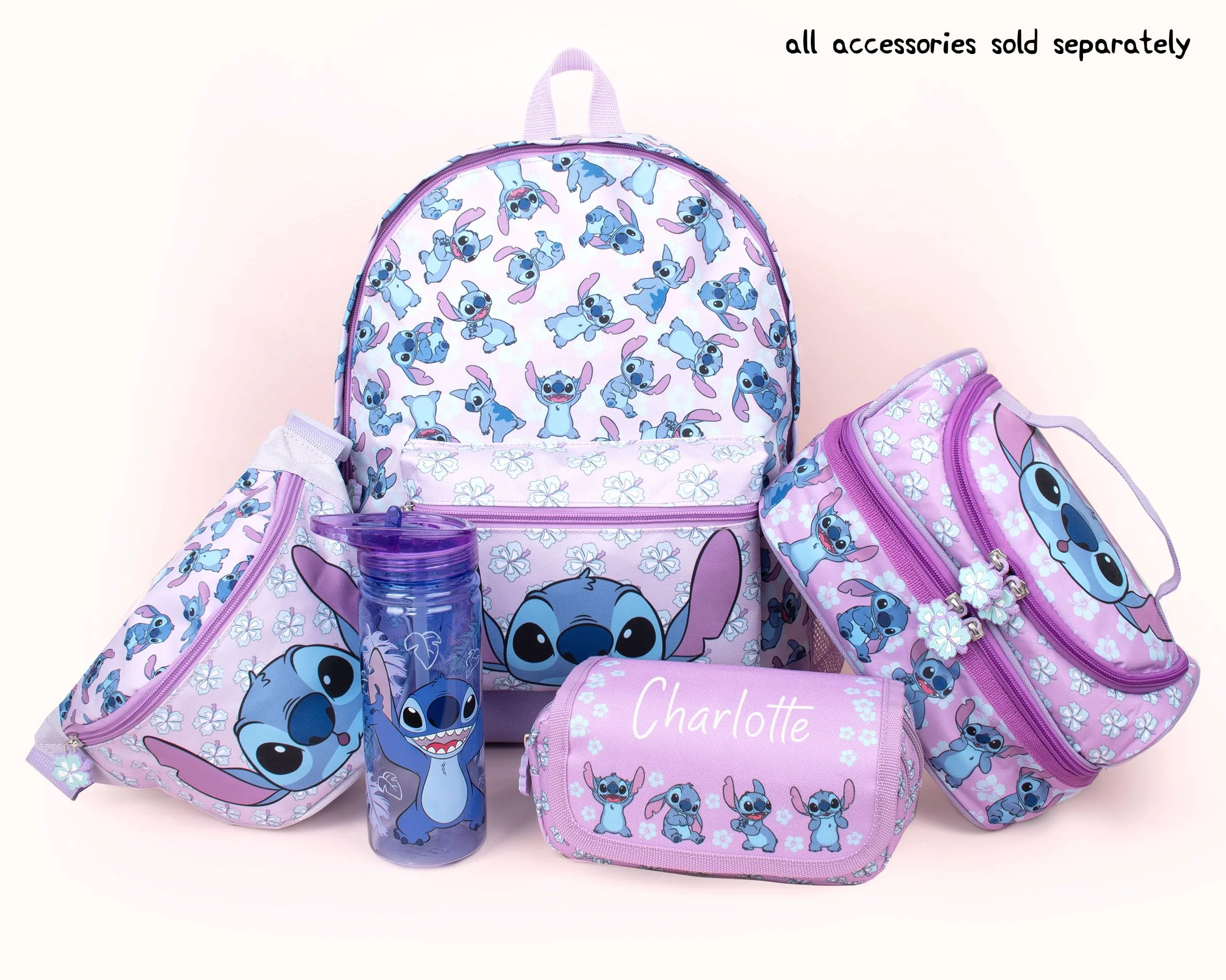 Disney Stitch Sac à déjeuner multi-compartiments isolation thermique double étage filles