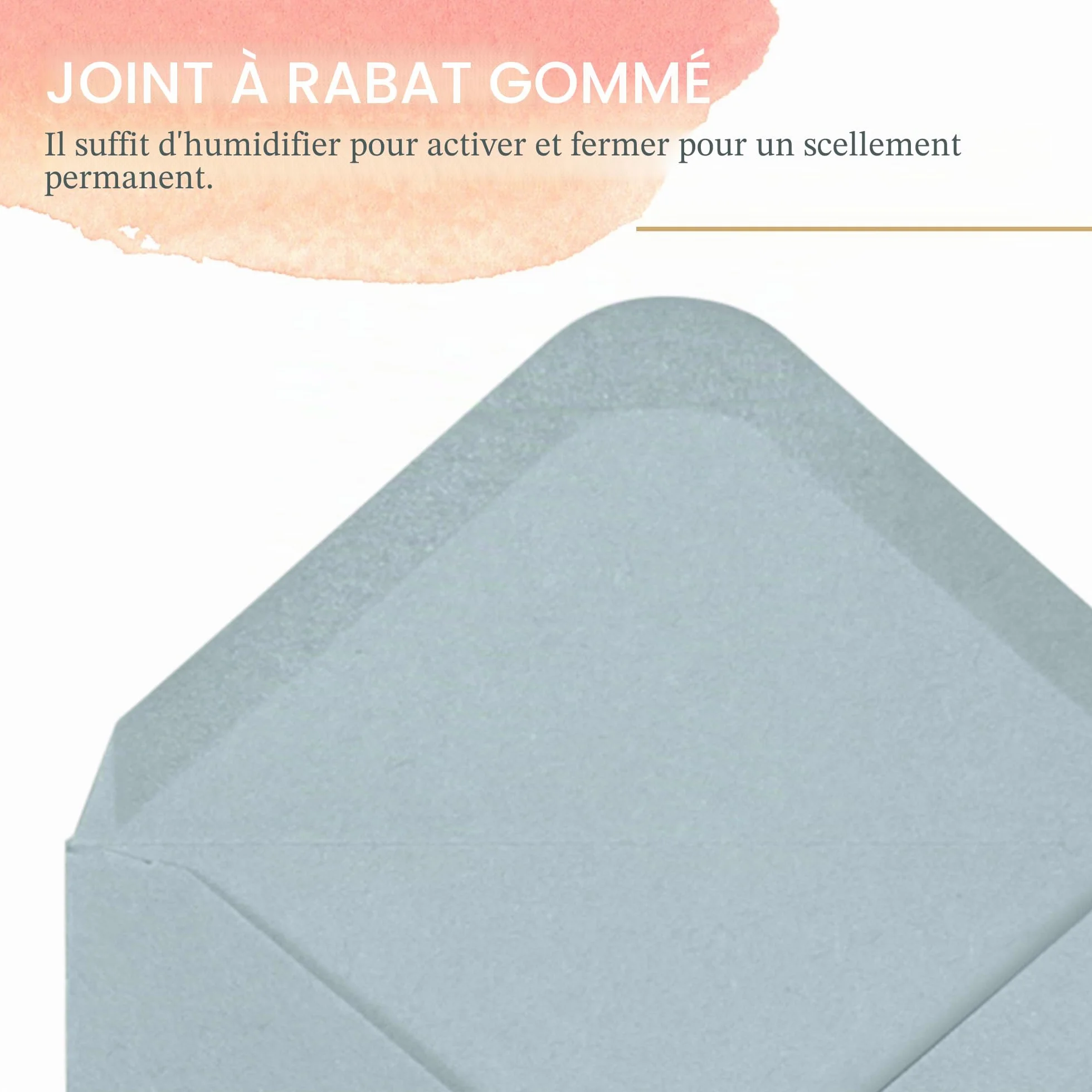 Lot de 100 mini enveloppes en papier 10 x 7 cm pastel pour cartes de visite