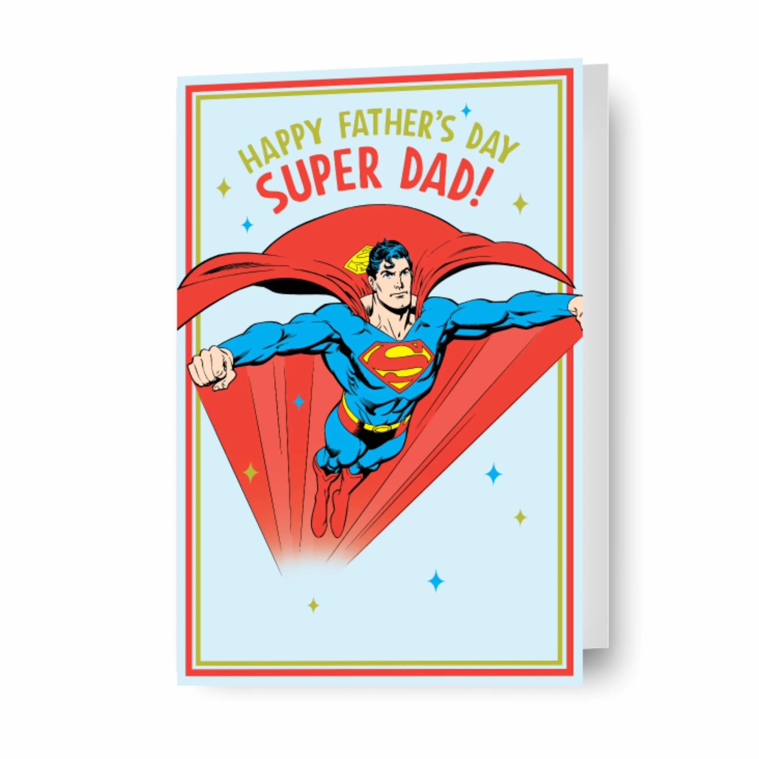 Superman Papa Carte de Fête des Pères Danilo Promotions LTD WB